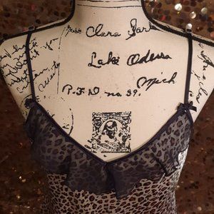 Leopard Print Night Gown